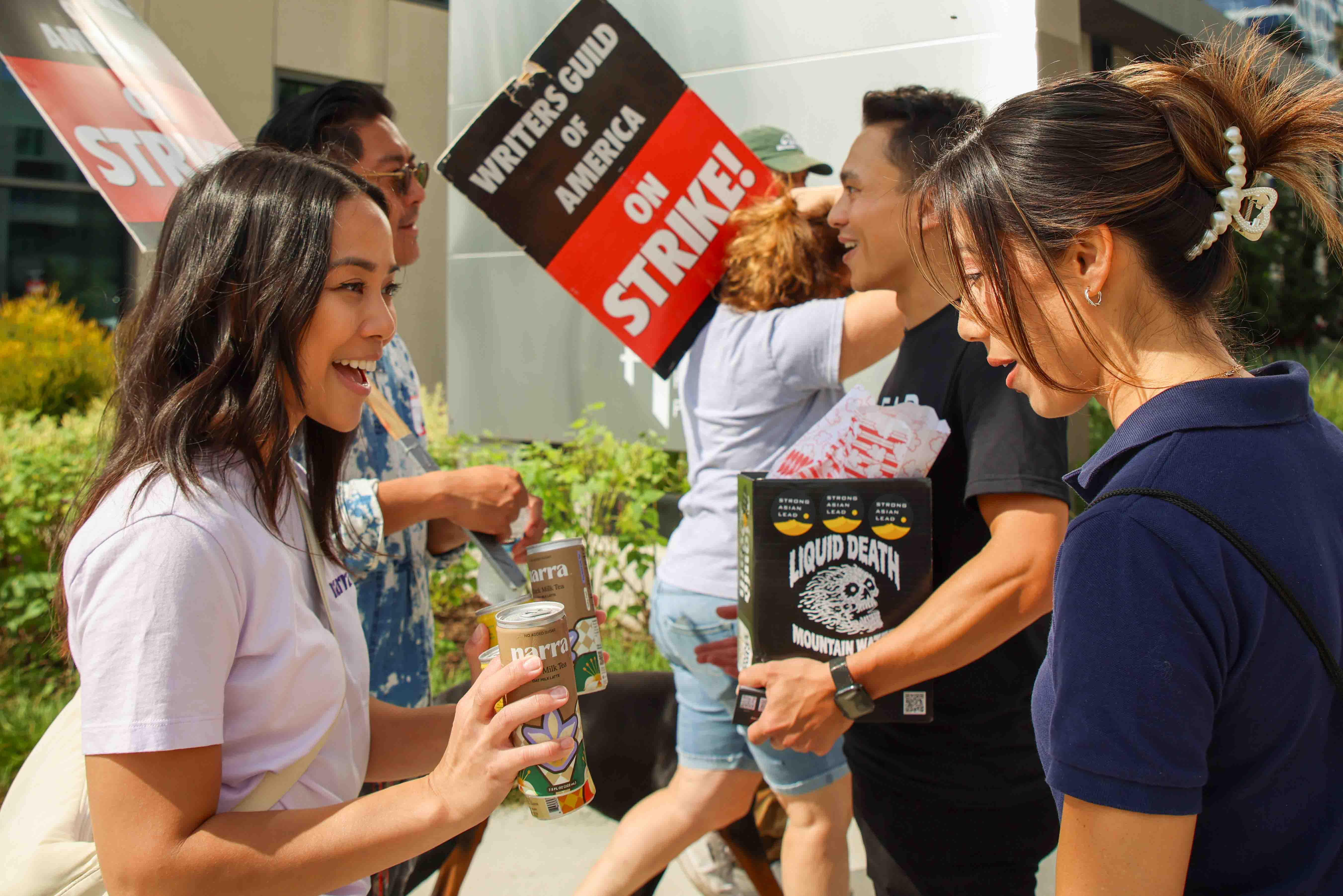 SAL Picket Party photo